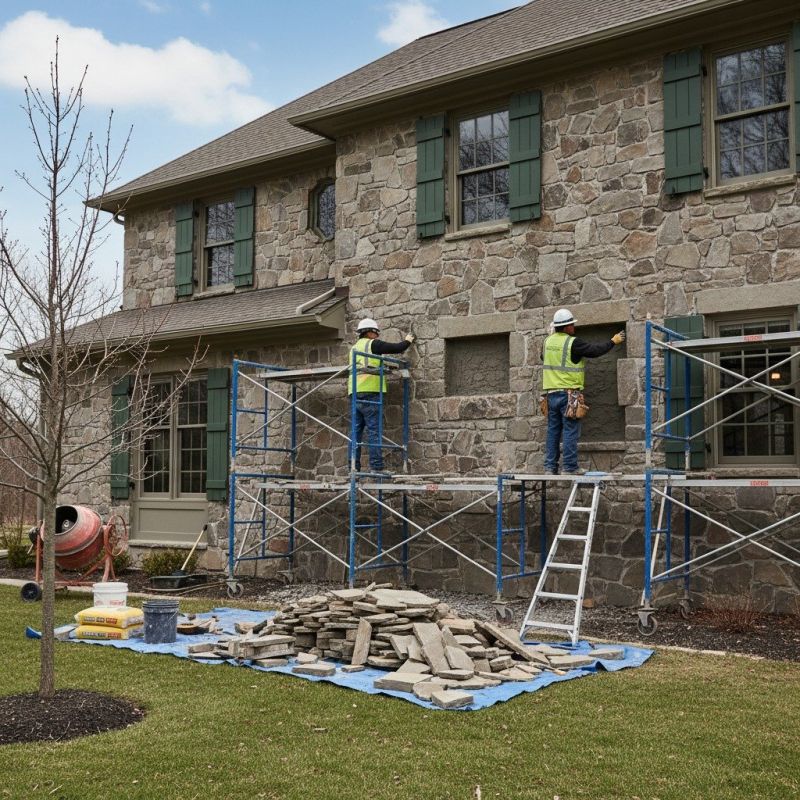 Our team working on Siding Service projects in Sidney, OH