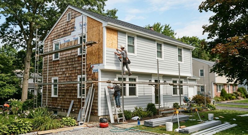 Damaged Siding Replacement in Sidney, OH