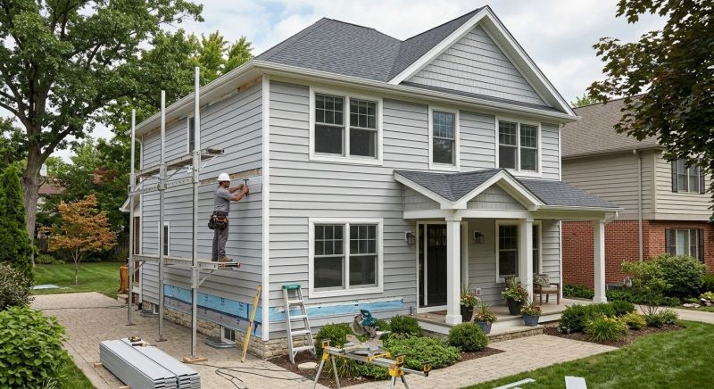 Dutch Lap Siding Installation in Sidney, OH