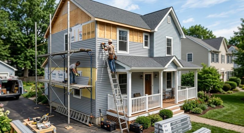 House Siding Installation in Tipp City, OH