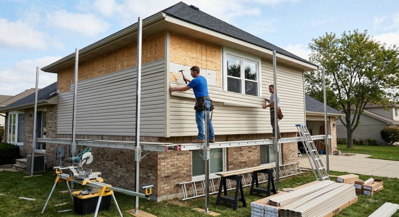 Vinyl Siding Installation in Bellefontaine, OH