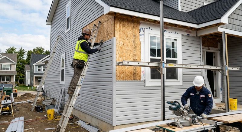 Vinyl Siding Installation in Wapakoneta, OH